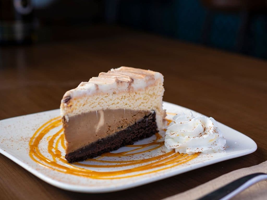 Salted Caramel Cold Brew Cake