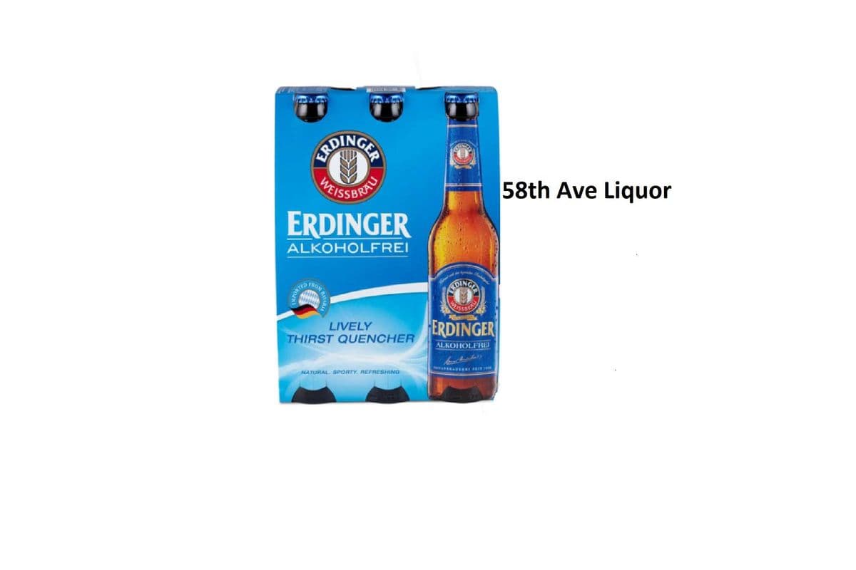 ERDINGER ALKOHOLFREI 6 BOTTLES (1 x 6x330ML)