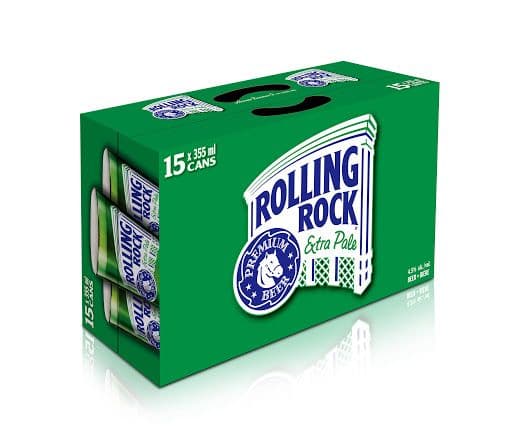 Rolling Rock (15 Cans) (1 x 15x355 ml can)
