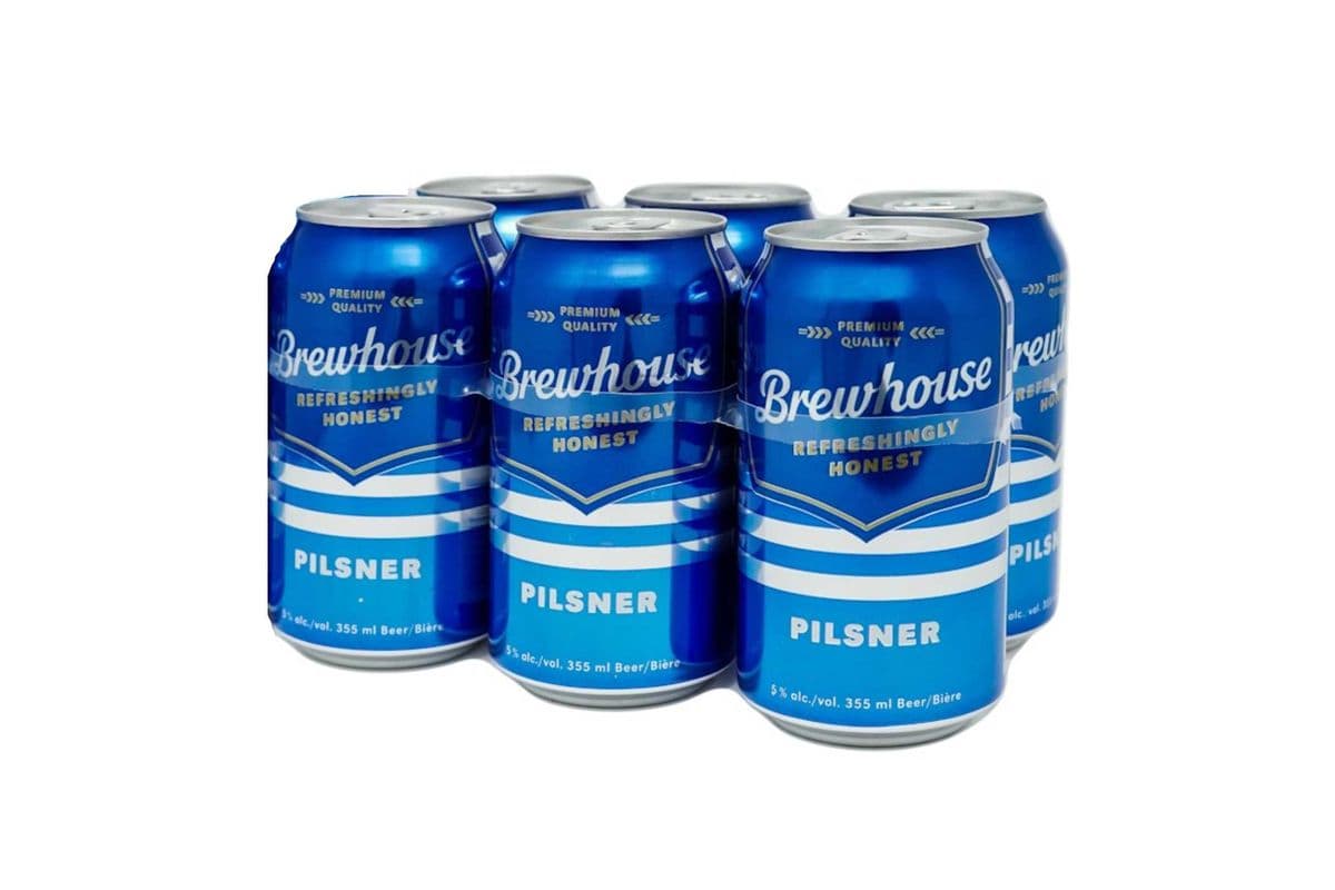 Brewhouse Pilsner 6 Cans (1 x 355ml)