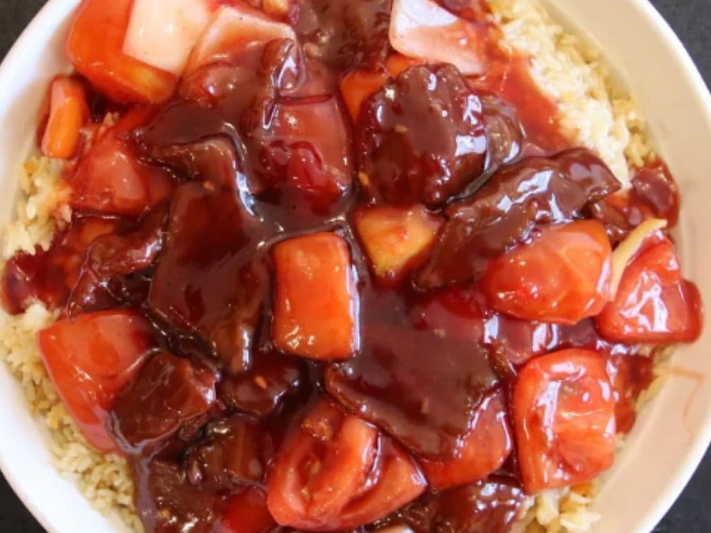 Beef & Tomato Fried Rice