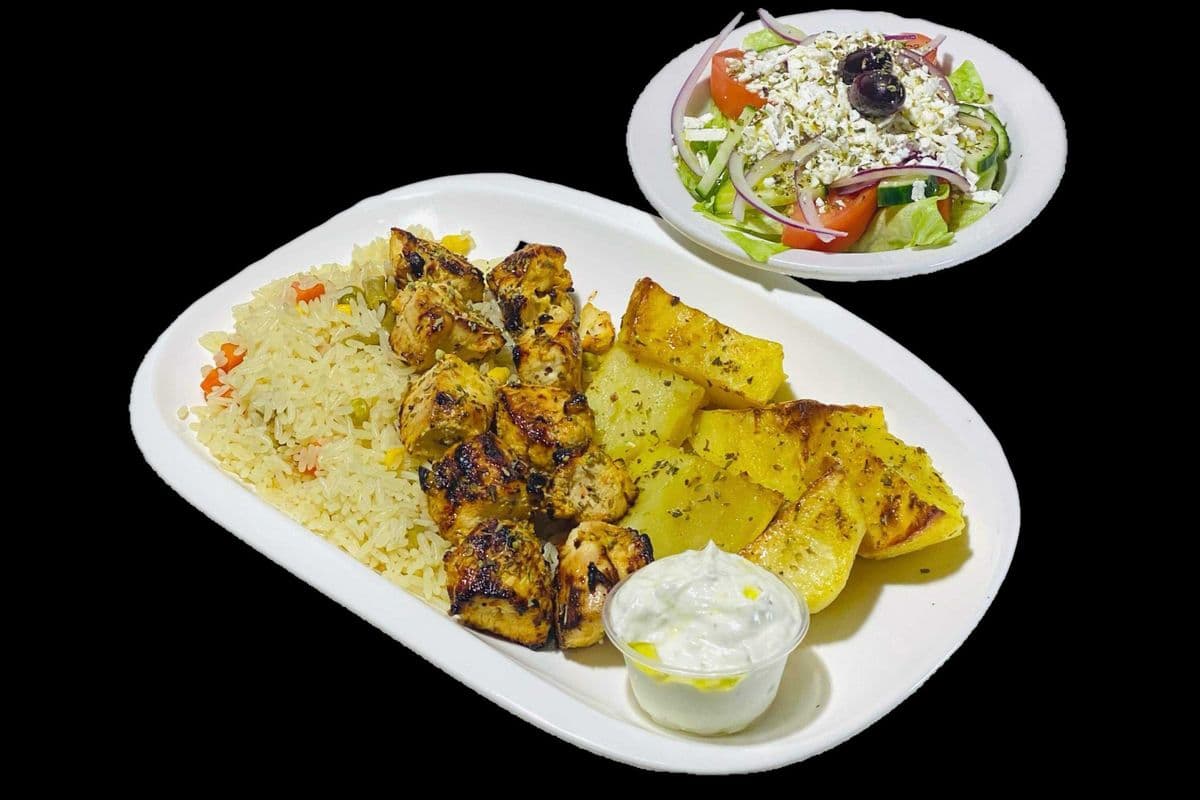 Chicken Souvlaki (2 pcs)