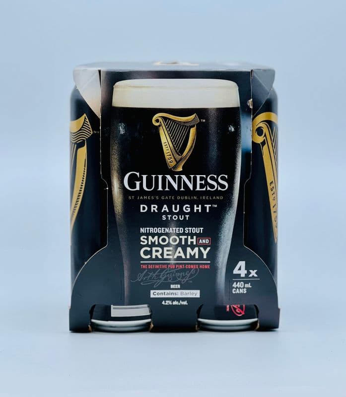 Guinness Pub Draught (4 x 440 ml Cans)