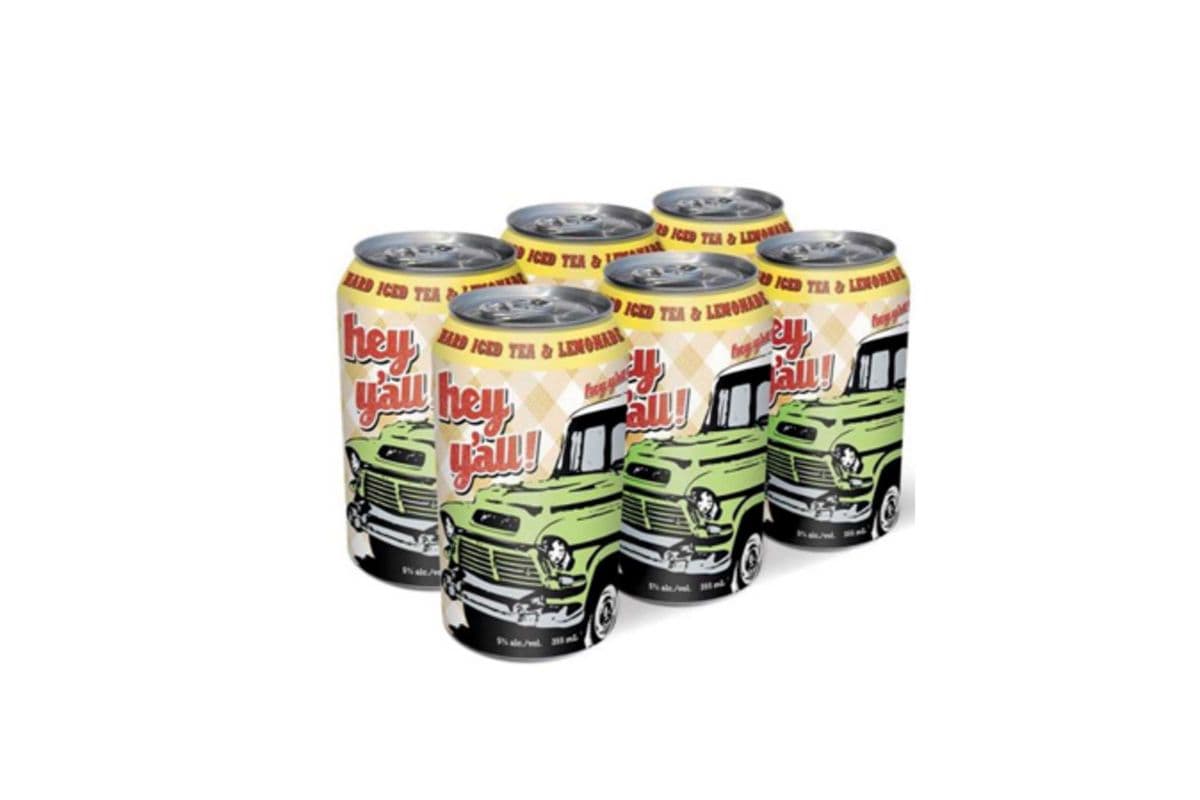 HEY Y'ALL HARD ICED TEA & LEMONADE (1 x 6 Pack)