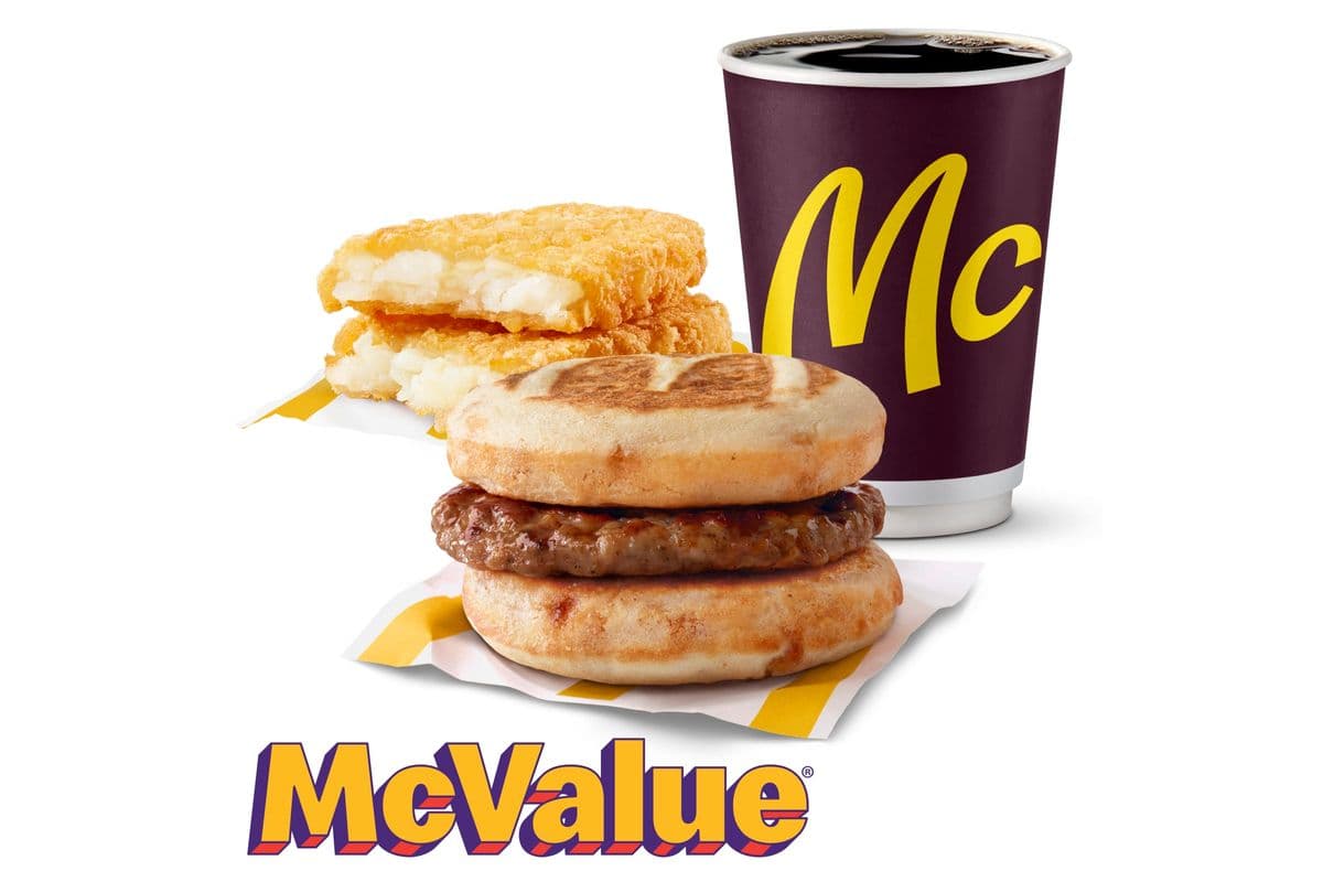 Sausage McGriddles McValue Meal [560.0 Cals]