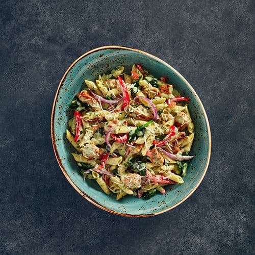 Pesto Chicken Penne Asiago