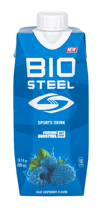 Bio Steel Hydration Pour Sportif Saveur Framboises Bleue  500ml/ Bio Steel Sports Hydration Blue Raspberry  500ml