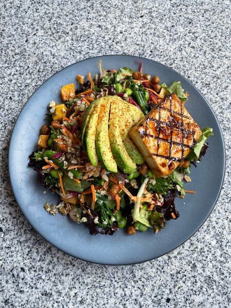 Avocado Super Bowl with Miso Tofu