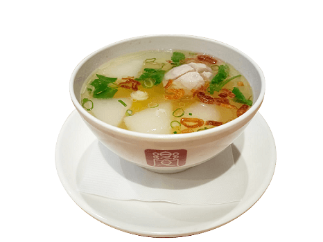 Fresh Radish and FuZhou Fish Ball Soup  / +蘿蔔福州魚丸湯(1p)
