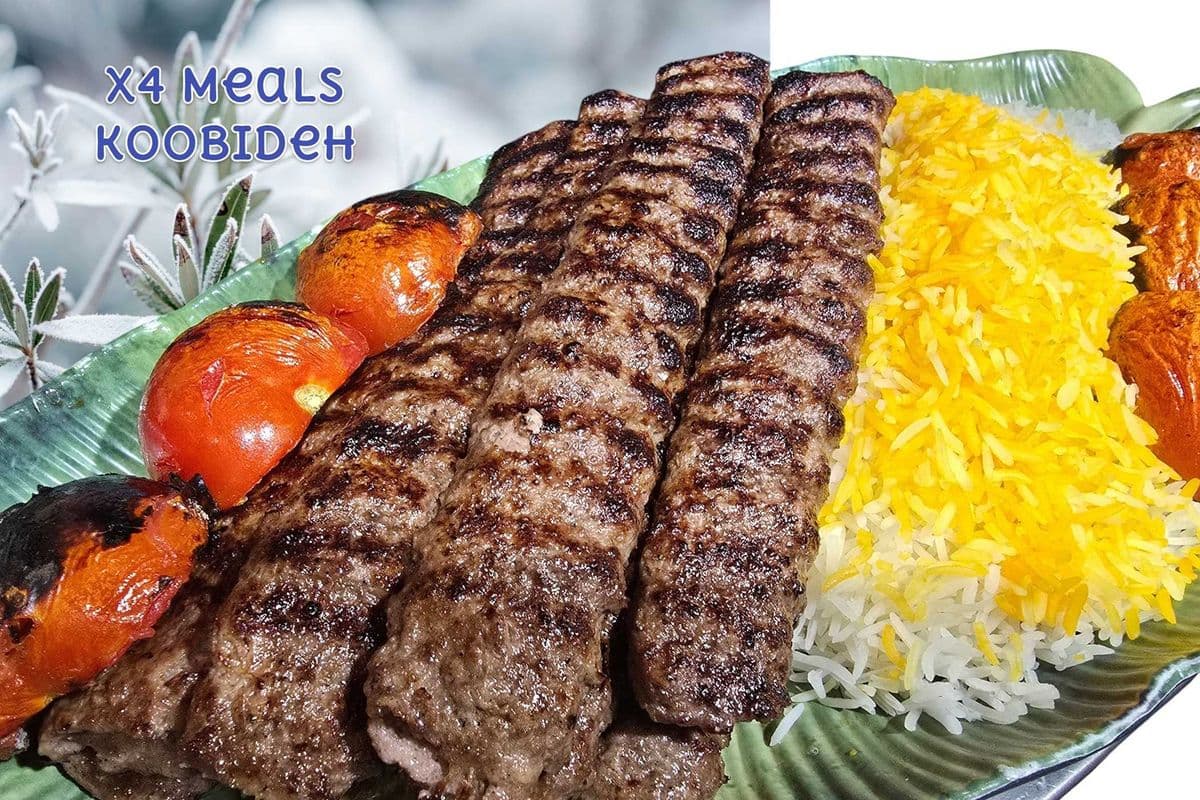 Four Meals Koobideh #34