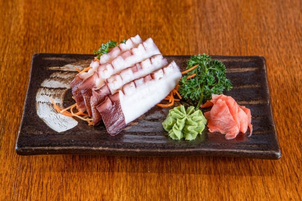 Octopus Sashimi A La Carte (4 pcs)