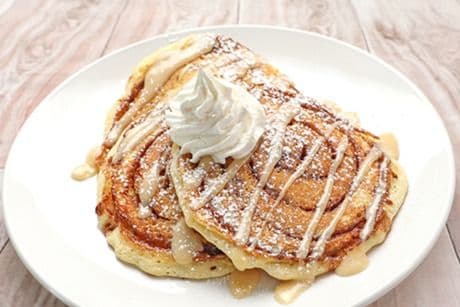 Cinnamon Swirl Pancakes
