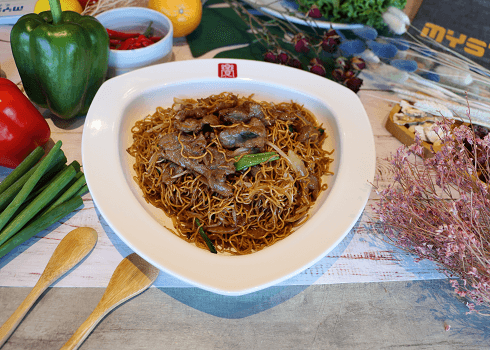 Platter Soy Sauce Chow Mein / 歡樂餐 豉油皇炒麵