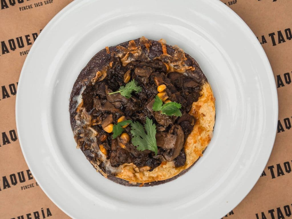 Taco Corn Hongos Huitlacoche