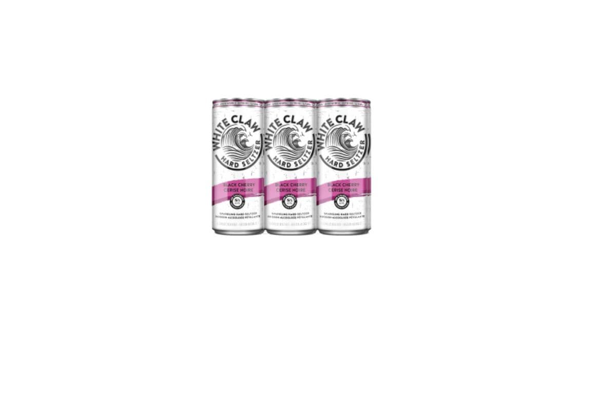 White Claw Sparkling Hard Seltzer Black Cherry (6 Cans) (6 x 355)