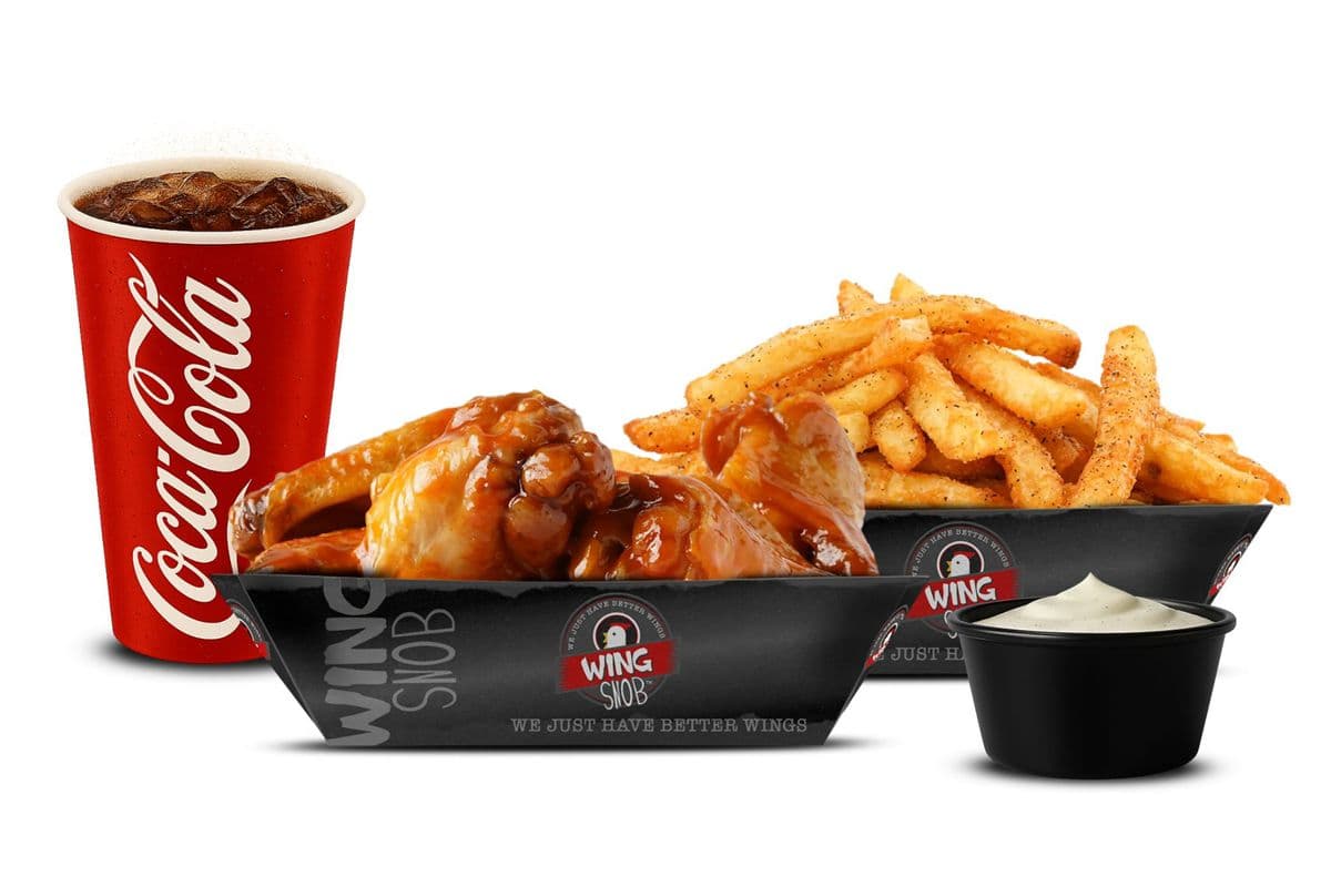 Twelve Wings (12 pcs) Meal Deal