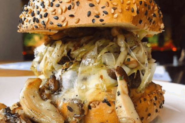 Bison brie et champignons sauvages /Bison brie & Wild Mushroom