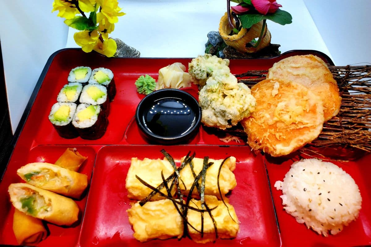 Vegetable B Bento菜B便当