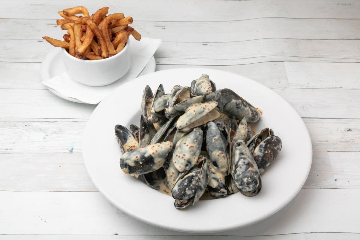 Moules dijonnaises gluten-responsable / Gluten-Friendly Dijon Mussels
