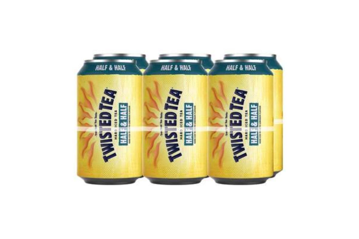 Twisted Tea Hard Iced Tea Half and Half 6*355ml (1 x 355ml)