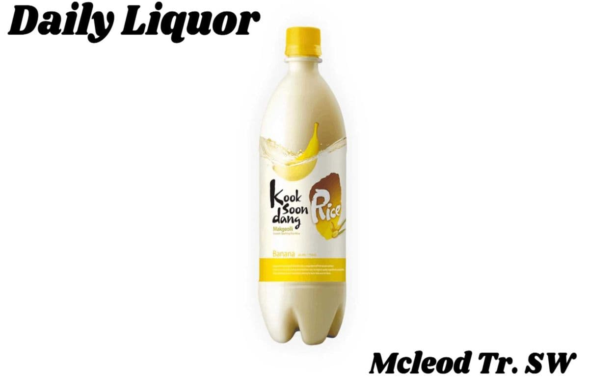 RICE MAKGEOLLI - BANANA 750ML (1 x 750ML)