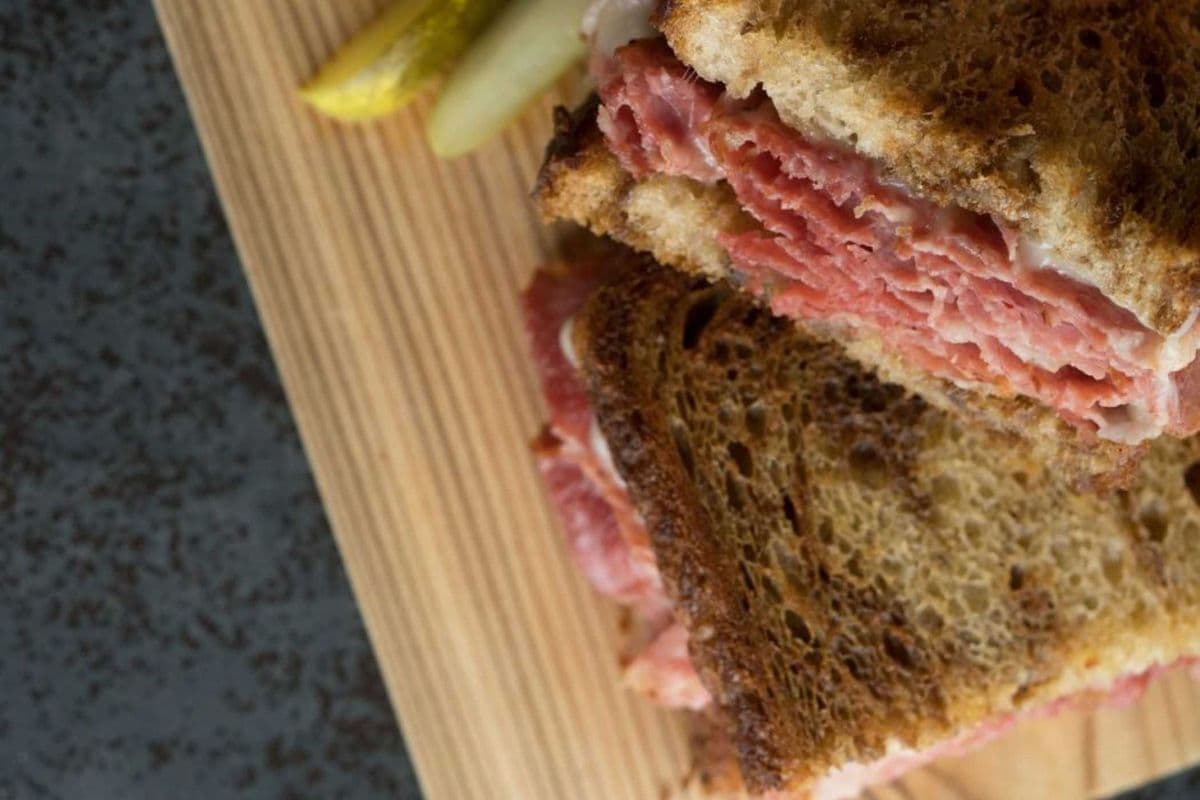 Rueben sandwich
