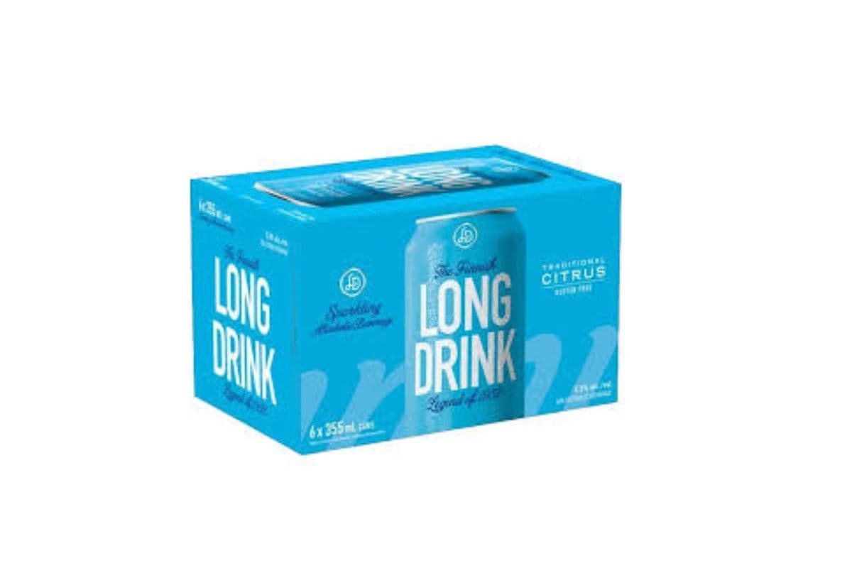 The Finnish Long Drink Traditional Citrus (6 x 355 ML)