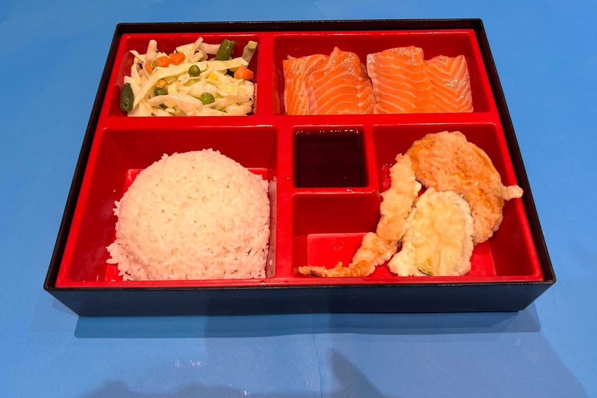 Salmon Teriyaki Bento Box