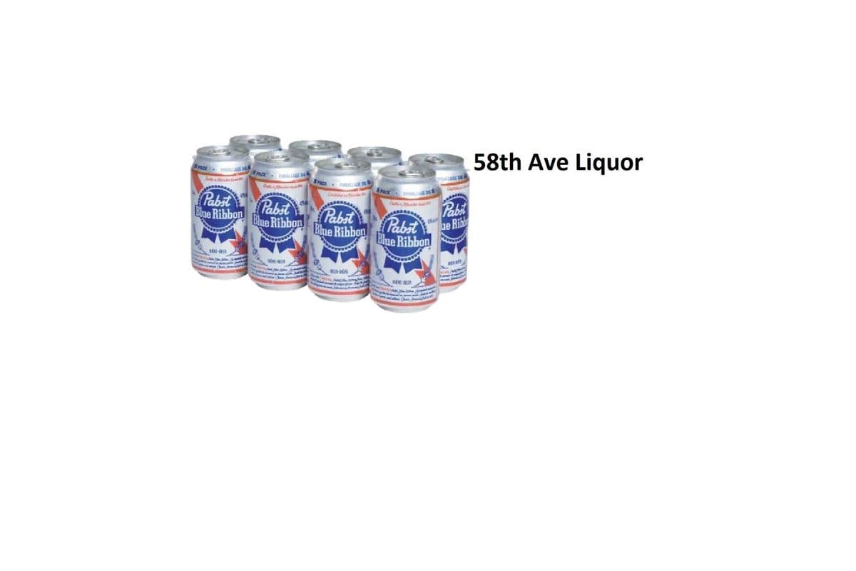 PABST BLUE RIBBON 8 CANS (1 x 8x355ML)