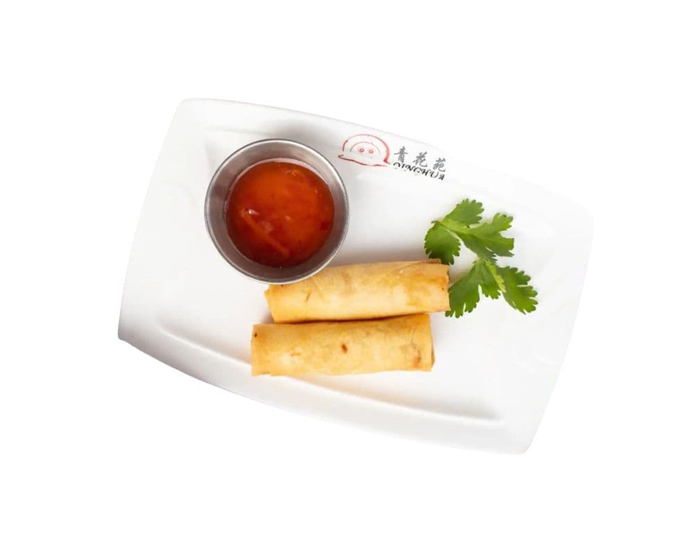 10.  Spring Roll (2 pices) / Rouleau de printemps (2 morceaux)/