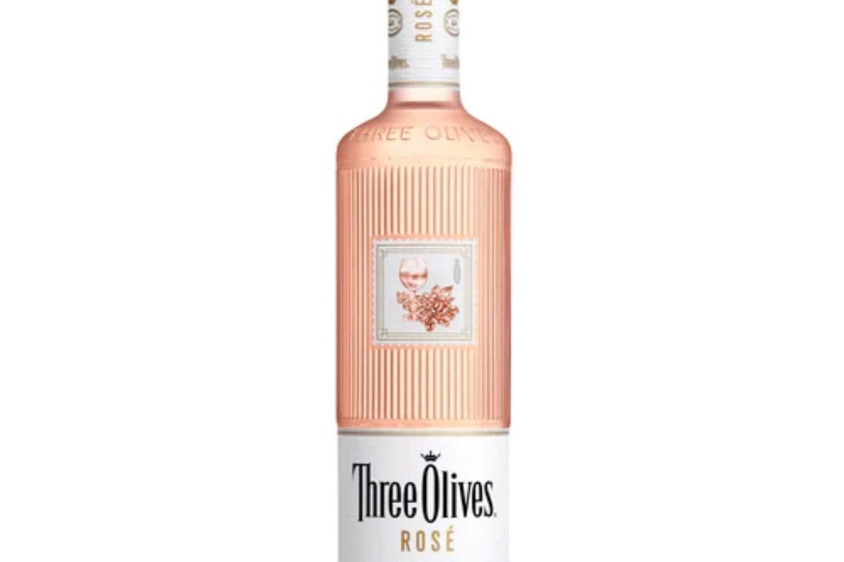 THREE OLIVES ROSE VODKA (750ML) (1 x 750ML)