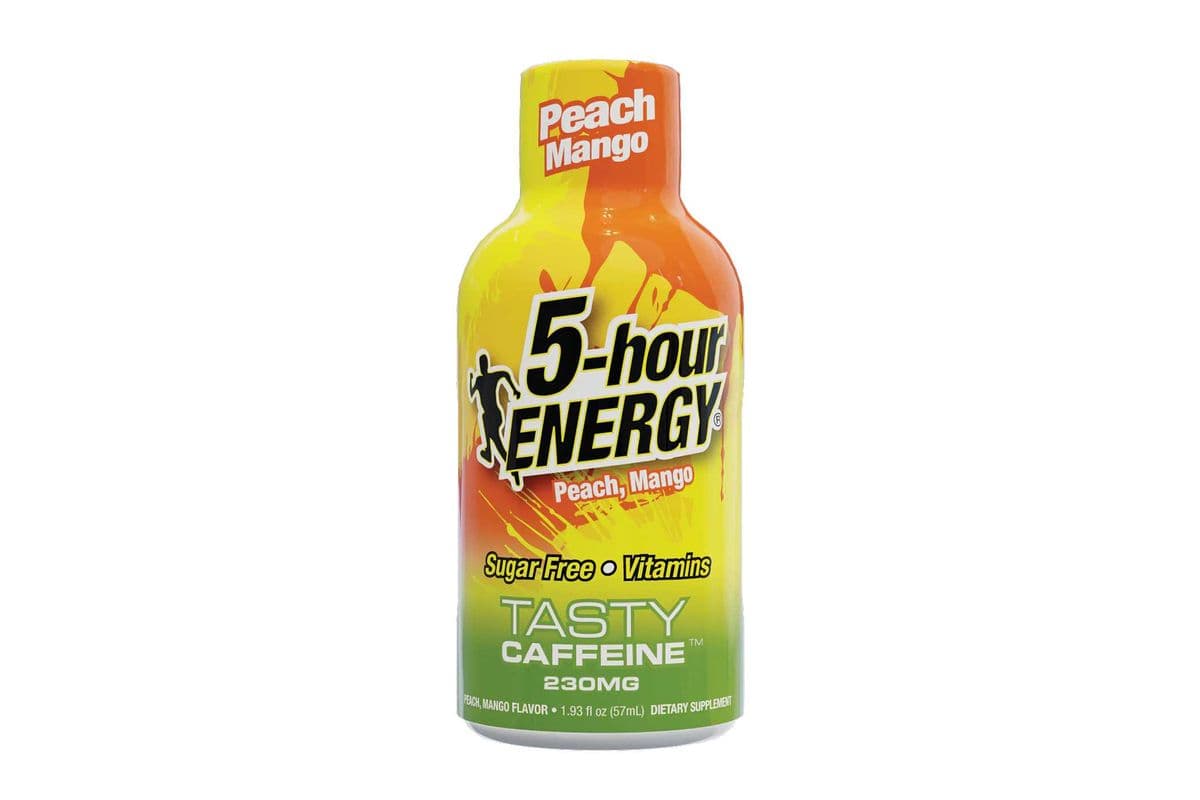 Peach Mango Flavor Extra Strength 5-hour ENERGY Shots (57ml)