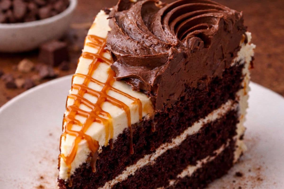 Caramel Chocolate Cake