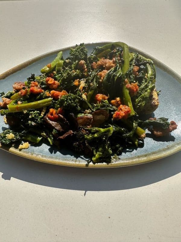 Rapini & Polenta Small
