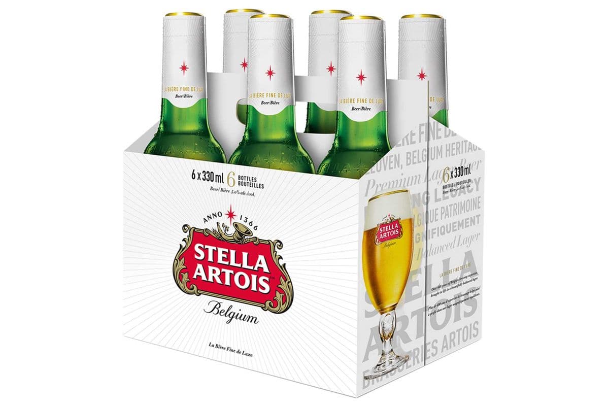Stella Artois 6 Bottles (6 x 330 ml )