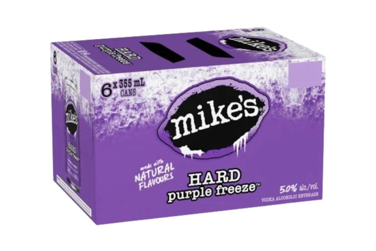 Mike's Hard Purple Freeze (6 x 355mL Cans)
