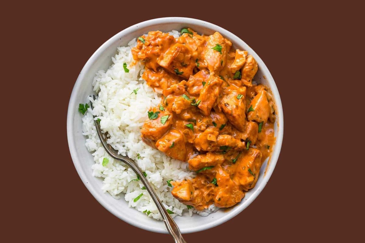 Meat On the Rice / Salad