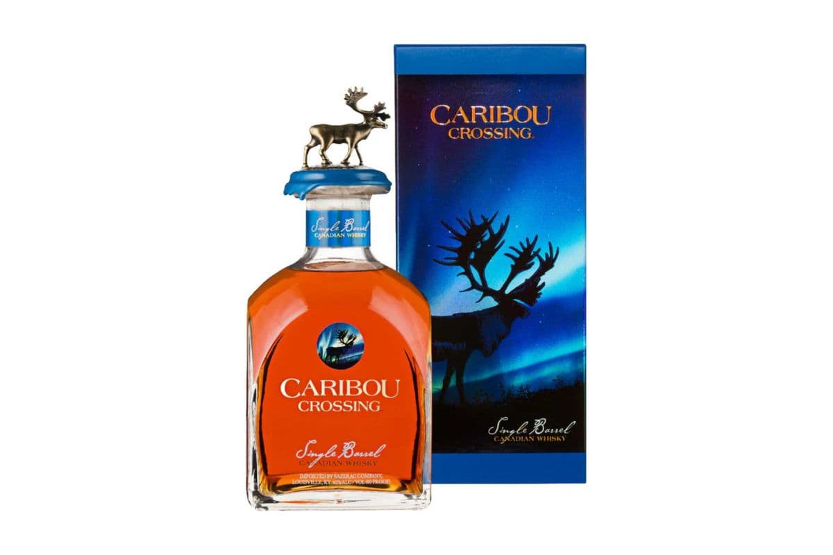Caribou Crossing Single Barrel Canadian Whisky (750ML)🍁 (1 x 750ML)