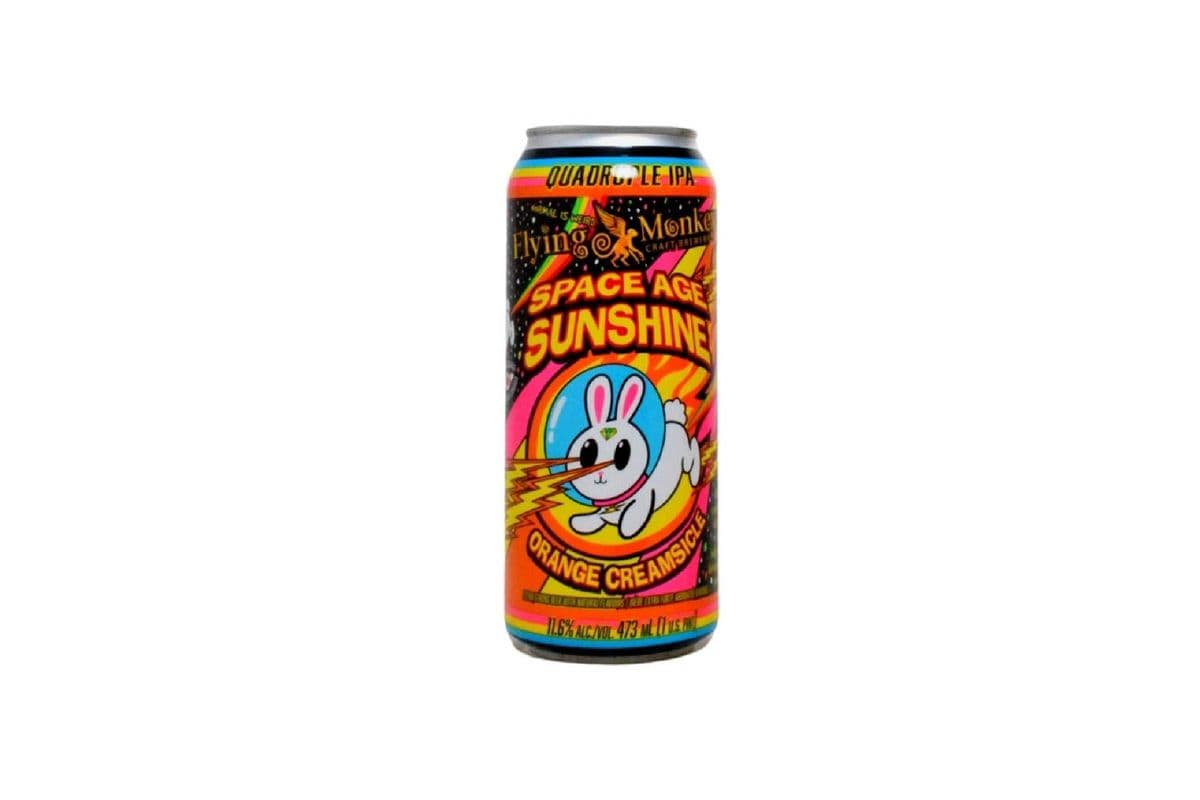 865881. FLYING MONKEYS - SPACE AGE SUNSHINE QUAD (1 x 473ML)