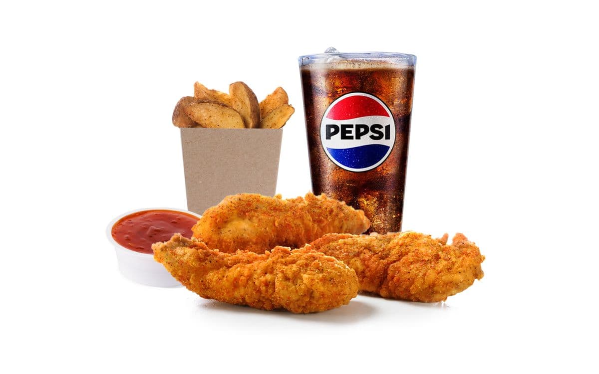 3 Spicy Chicken Tenders Combo
