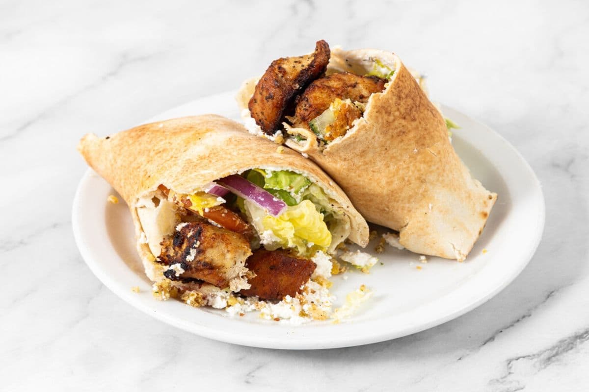 4. Souvlaki Wrap