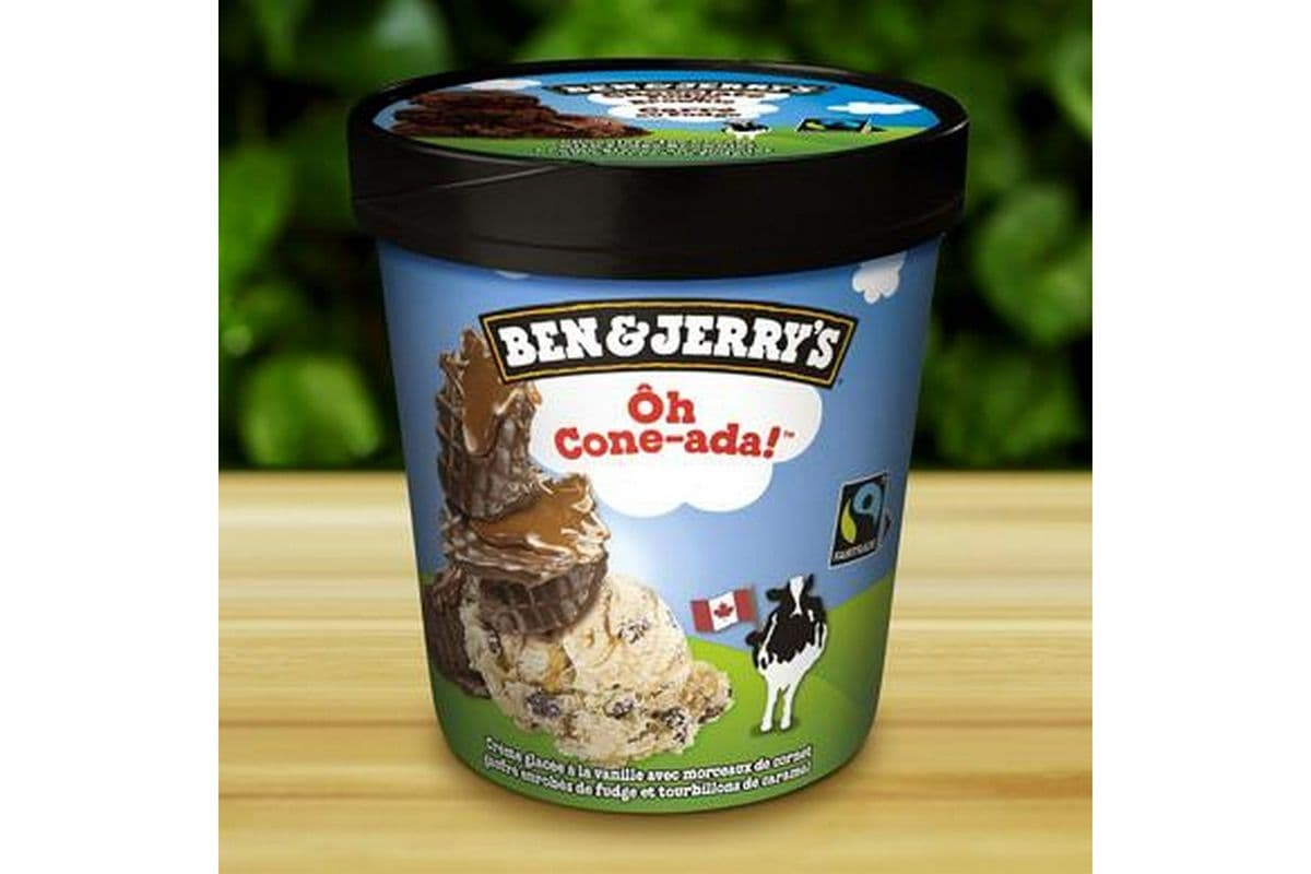 Ben & Jerry’s Oh Cone-ada! Ice Cream (473 ml)