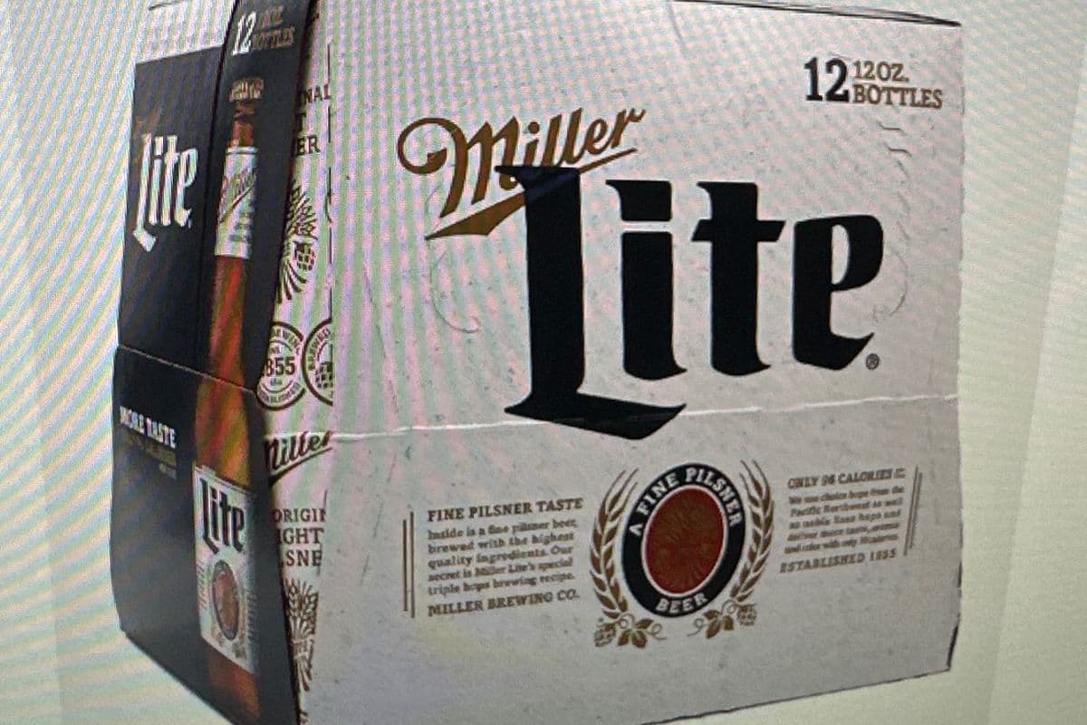 Miller Lite Beer (12 x 341 ml Bottle)