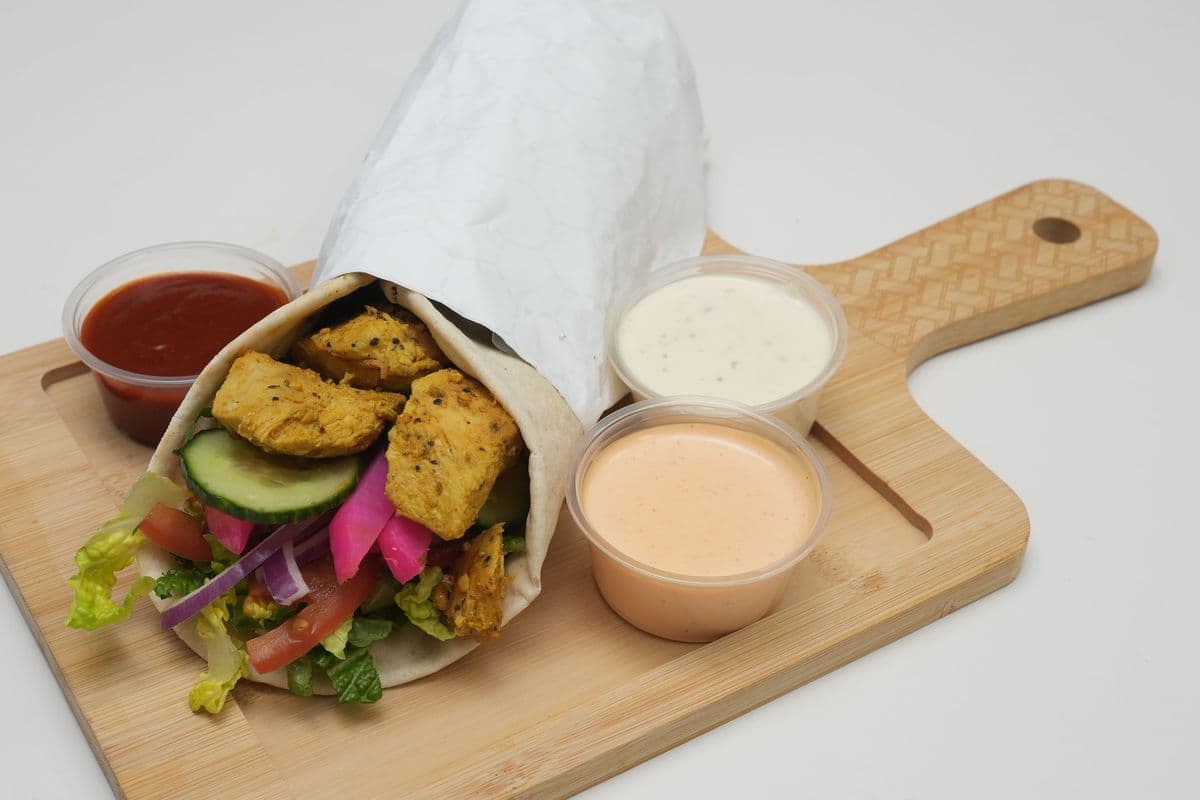 Chicken Souvlaki Wrap