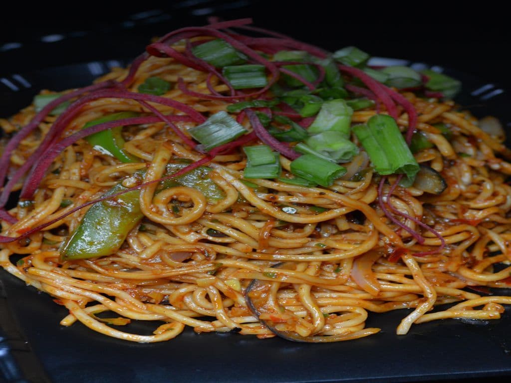 Chilli Garlic Veg Noodles