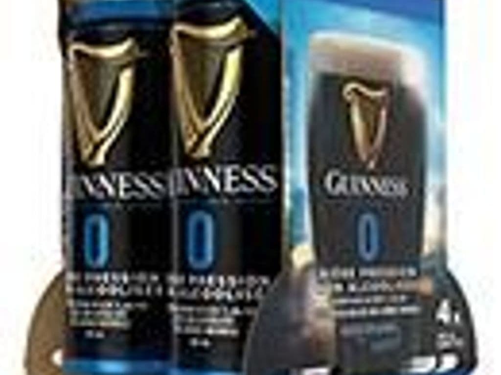 Guinness 0.05% Non Alc Beer, 4 x 440ml