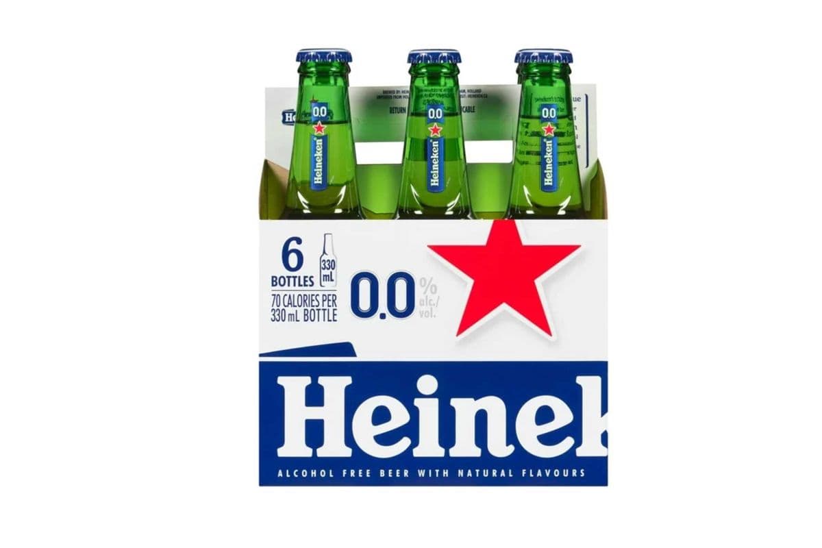 HEINEKEN 0.0 6 BTLS (355ml)