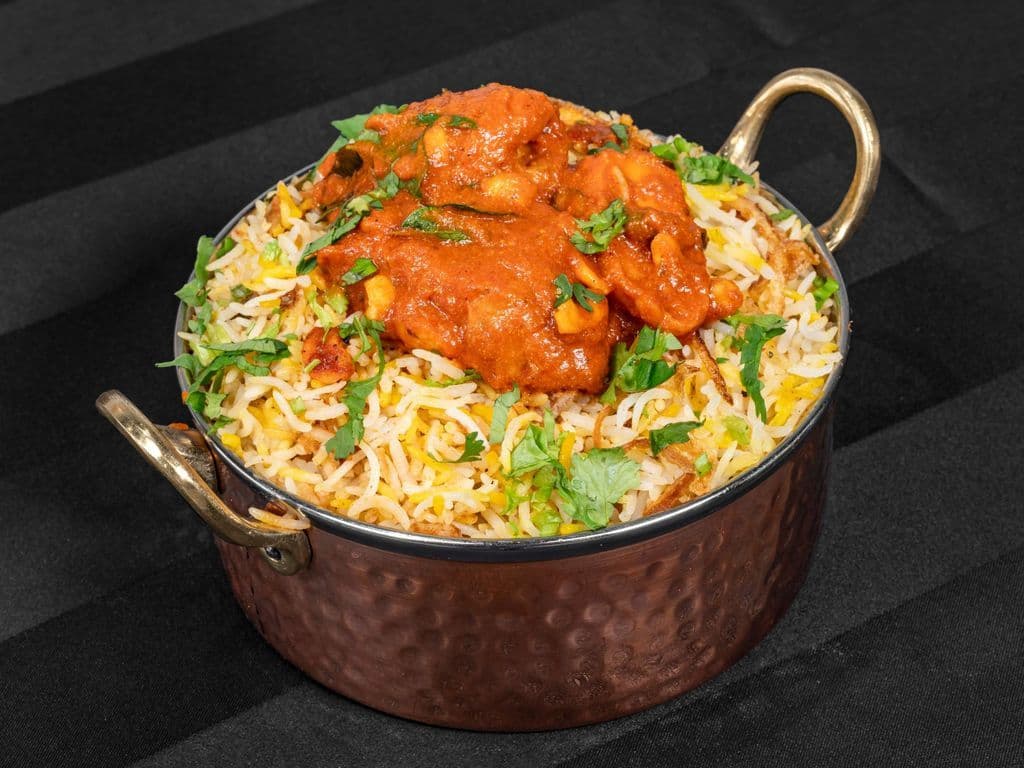 Soya Chaap Biryani