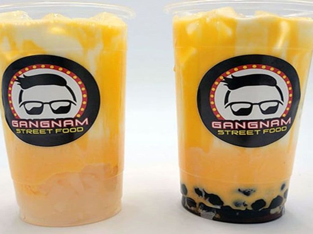 Mango Bubbletea 