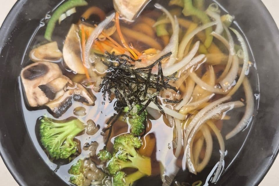 Vegetable Udon Soup